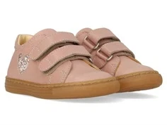 Angulus sko rosebud med glimmerhjerte